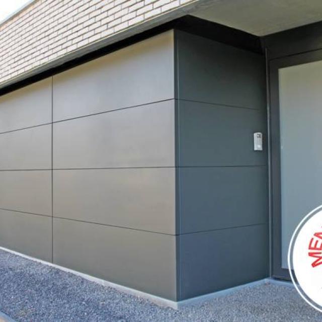 Installation porte de garage sectionnelle 